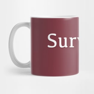 Survivor - Pink ribbon design Mug